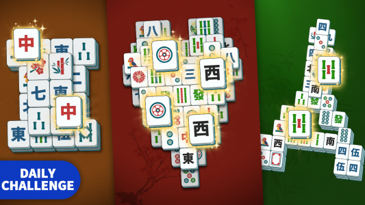 اسکرین شات 4 بازی Mahjong Solitaire: Match Games