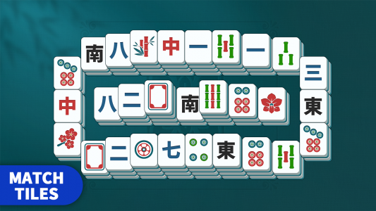 اسکرین شات 2 بازی Mahjong Solitaire: Match Games