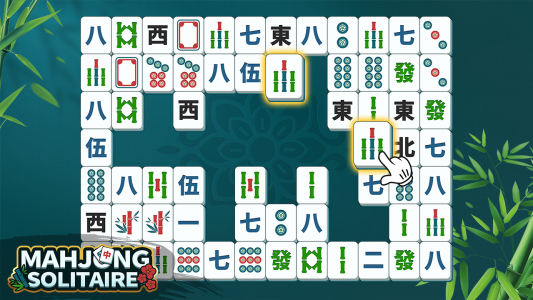 اسکرین شات 1 بازی Mahjong Solitaire: Match Games
