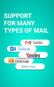 اسکرین شات برنامه EasyMail - easy & fast email 1