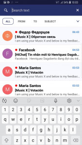 اسکرین شات 4 برنامه Email for Hotmail, Outlook Mai