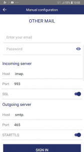 اسکرین شات 7 برنامه Email for Hotmail, Outlook Mai