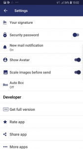اسکرین شات برنامه Email for Hotmail, Outlook Mai 3