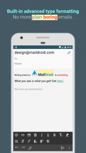 اسکرین شات برنامه MailDroid -  Email App 4