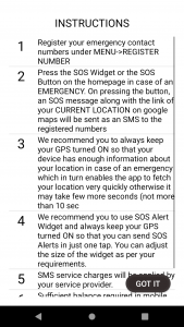 اسکرین شات برنامه SOS  Safety Alert app 2