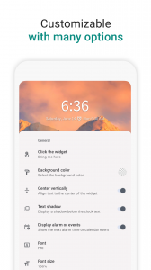 اسکرین شات 3 برنامه Digital Clock Widget