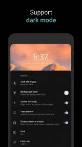 اسکرین شات 6 برنامه Digital Clock Widget