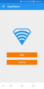 اسکرین شات برنامه SuperBeam | WiFi Direct Share 1