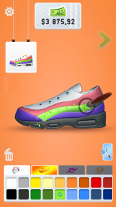 اسکرین شات بازی Sneaker Art! - Coloring Games 3