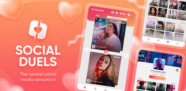 اسکرین شات برنامه Social Duels - Upload & Earn! 1