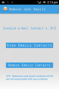 اسکرین شات برنامه Duplicate Contact Manager 7