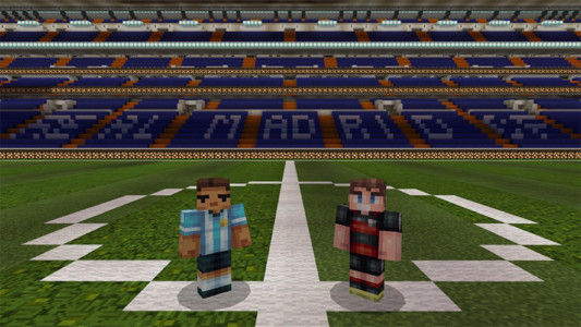 اسکرین شات برنامه Football Minecraft soccer mods 2