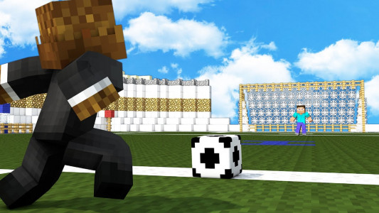 اسکرین شات برنامه Football Minecraft soccer mods 7