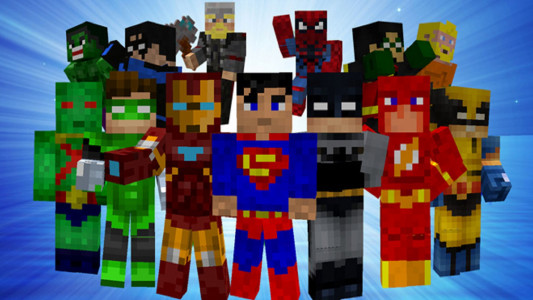 اسکرین شات برنامه Superheroes Mod for Minecraft 8