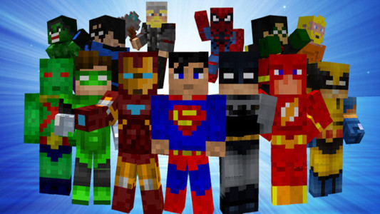اسکرین شات 8 برنامه Superheroes Mod for Minecraft