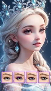 اسکرین شات 2 بازی Makeover Artist: Makeup Games