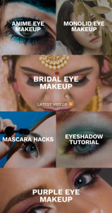 اسکرین شات برنامه Eye makeup tutorials - Artist 3