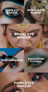 اسکرین شات 4 برنامه Eye makeup tutorials - Artist