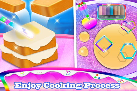 اسکرین شات بازی Makeup kit cakes girl games 4