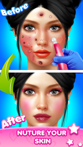 اسکرین شات بازی ASMR Makeup-DIY Makeover Salon 1