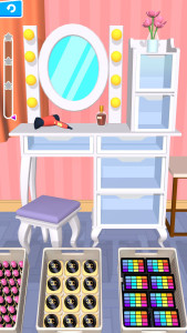 اسکرین شات 2 بازی Makeup Organizer Game