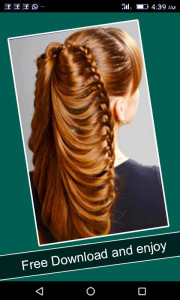 اسکرین شات برنامه Girls Hairstyle Step by Step 3