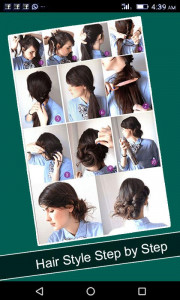 اسکرین شات برنامه Girls Hairstyle Step by Step 2