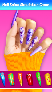 اسکرین شات بازی Girls Acrylic Nails Salon Game 5