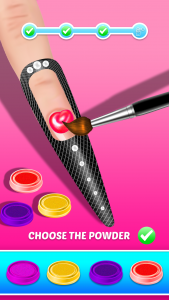 اسکرین شات بازی Girls Acrylic Nails Salon Game 3