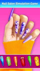 اسکرین شات بازی Nail Polish Games for Girls 4