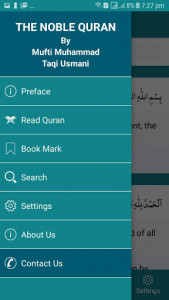 اسکرین شات برنامه The Noble Quran 2