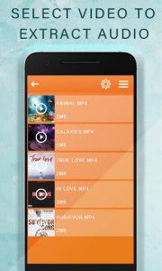 اسکرین شات برنامه Video to Audio Music: Video to MP3 Converter 4