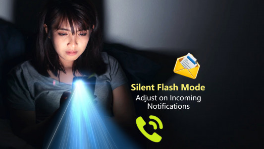 اسکرین شات برنامه flashlight call: Flash Alert 2