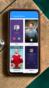 اسکرین شات برنامه Fake Call & sms:Prank Call app 4