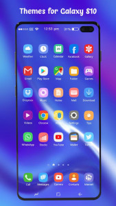 اسکرین شات برنامه Launcher for Galaxy S10 - Theme for Samsung S10 7