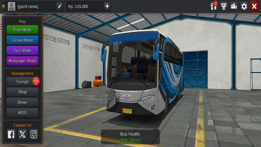 اسکرین شات بازی شبیه ساز اتوبوس اندونزی | نسخه مود شده 2
