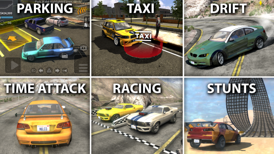 اسکرین شات 3 بازی Car Driving Online: Race World