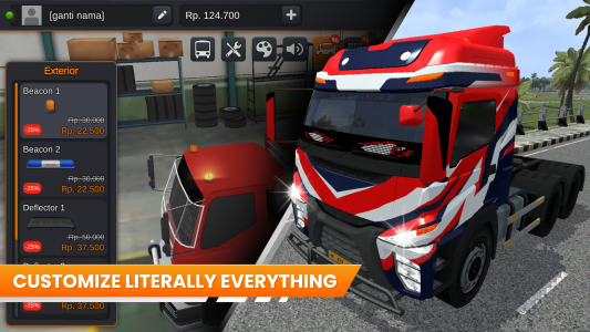 اسکرین شات بازی Truck Simulator Indonesia 2