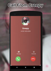 اسکرین شات بازی Creepy Granny's Fake Call And Chat 2