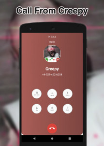 اسکرین شات بازی Creepy Granny's Fake Call And Chat 3