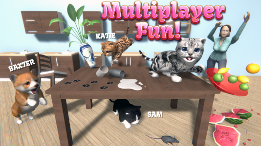 اسکرین شات بازی Cat Simulator - Kitten stories 1
