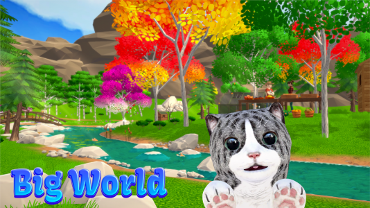 اسکرین شات بازی Cat Simulator - Kitten stories 3