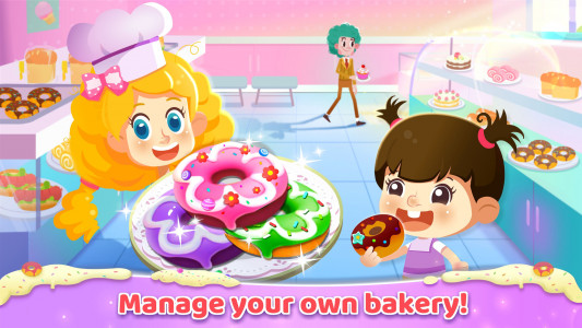 اسکرین شات بازی Little Panda: Sweet Bakery 1