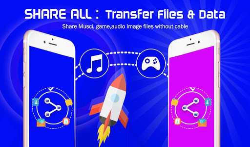 اسکرین شات برنامه Share File App: Transfer Files without Bluetooth 1