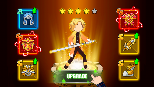 اسکرین شات 4 بازی Stick Demon Fight: Idle RPG