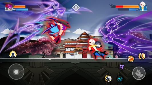 اسکرین شات بازی Stickman Shinobi Fighting 4