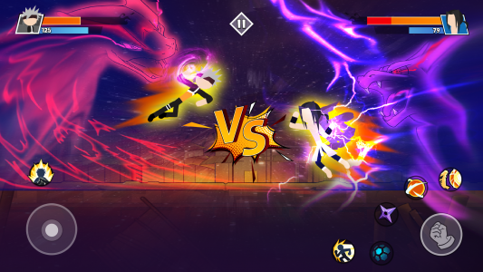 اسکرین شات بازی Stickman Shinobi Fighting 3