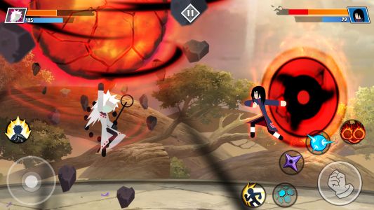 اسکرین شات بازی Stickman Shinobi Fighting 3