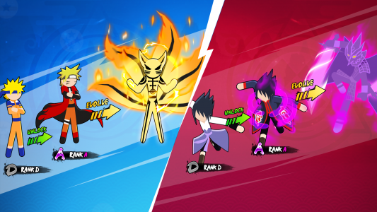 اسکرین شات بازی Stickman Ninja Fight 2