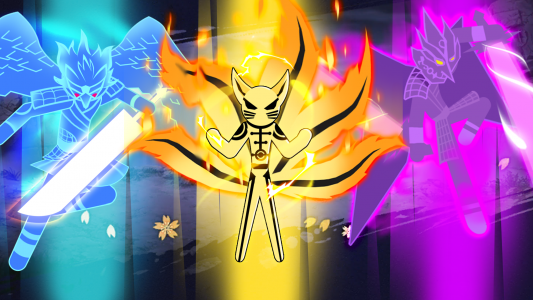 اسکرین شات بازی Stickman Ninja Fight 3
